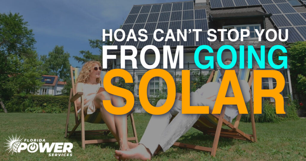 HOAs Can’t Stop You From Going Solar